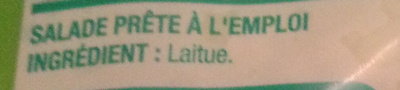 Cœurs de Laitue - Ingredients - fr