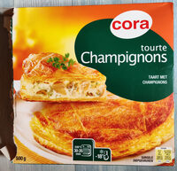 Tourte Aux Champignons, 500 Grammes, Marque Cora - Product - fr