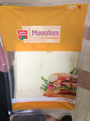 Maasdam en tranches - Product - fr