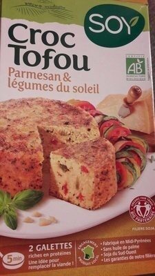 Croc Tofou parmesan & légumes du soleil - Product - fr