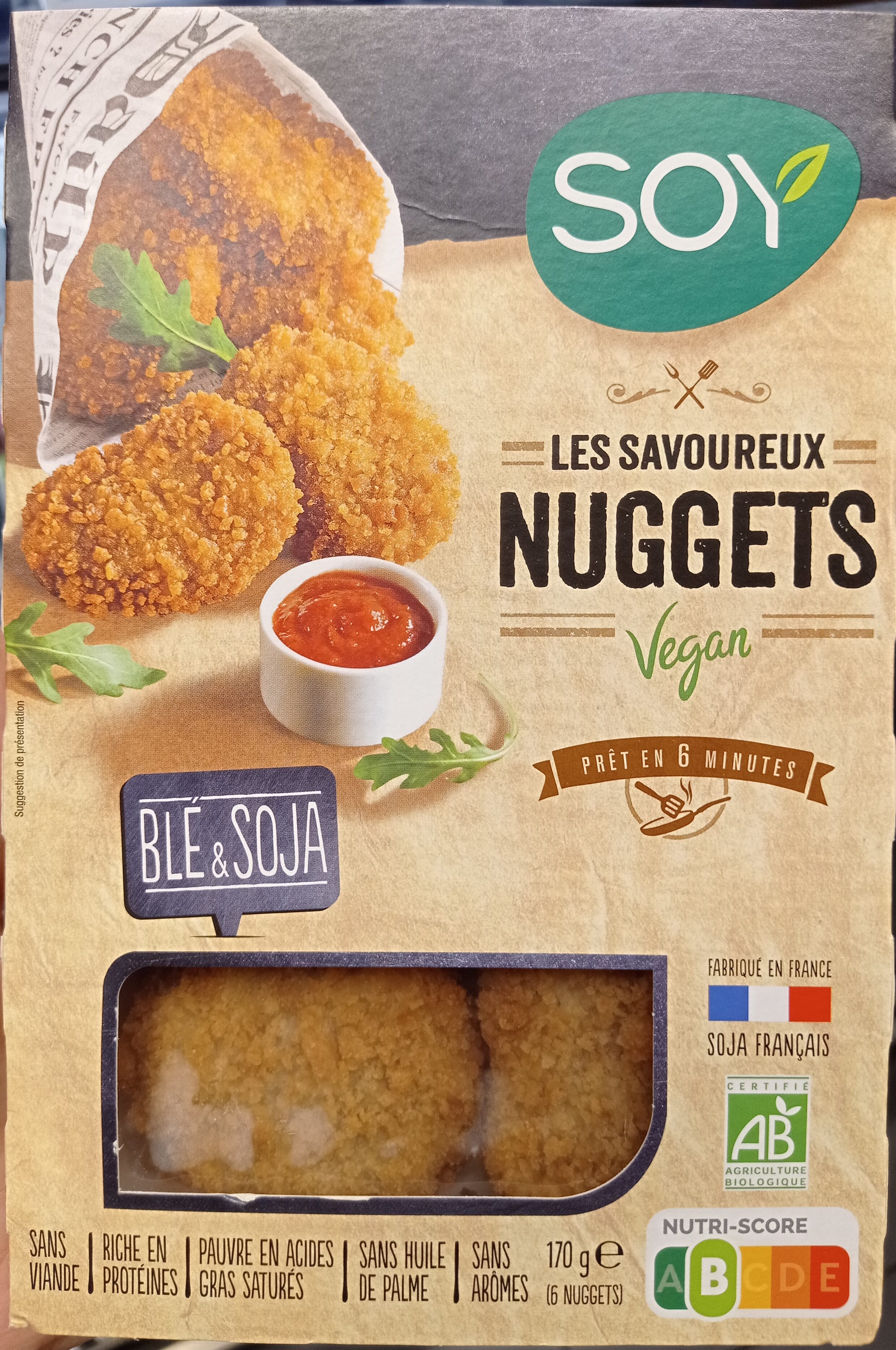 nuggets vegan - Product - fr