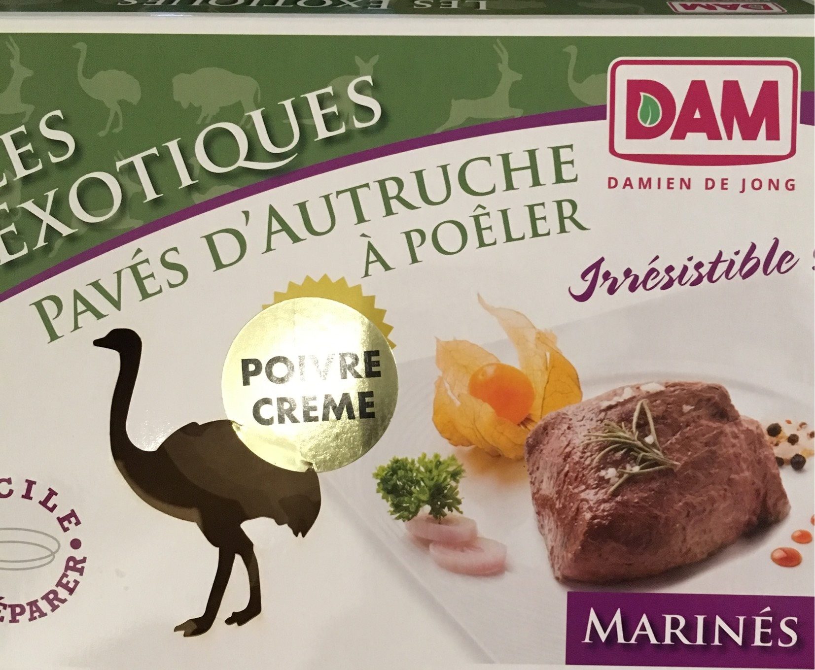 Paves d’autruche - Product - fr
