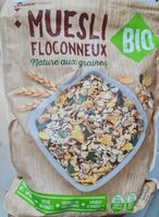 Muesli floconneux nature aux graines - Product - fr