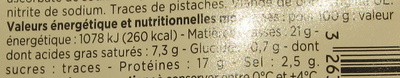 Mortadelle Italienne (8 tranches) - Nutrition facts - fr