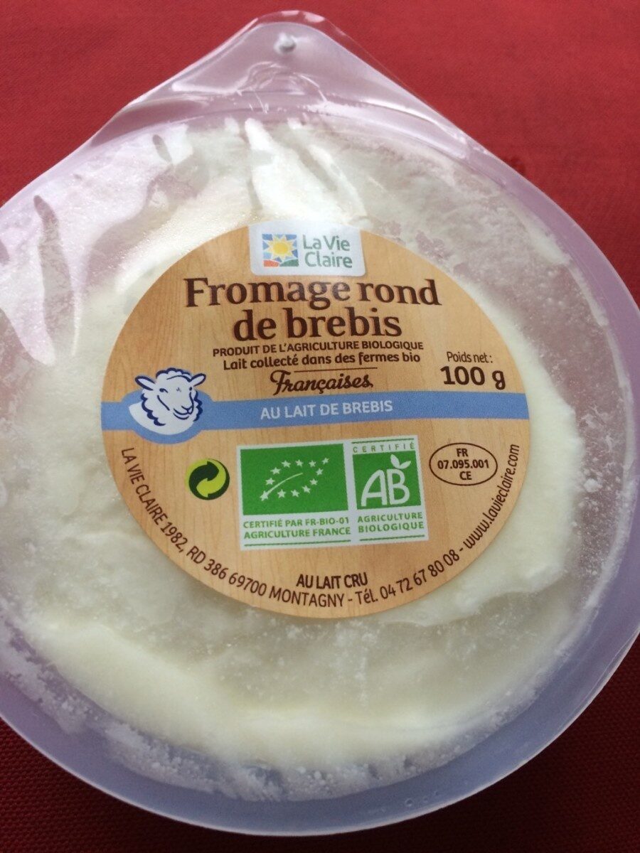 Fromage rond de brebis - Product - fr