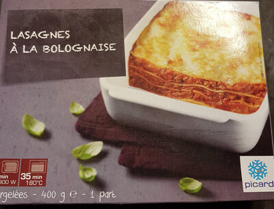 lasagnes à la bolognaise picard - Product - fr