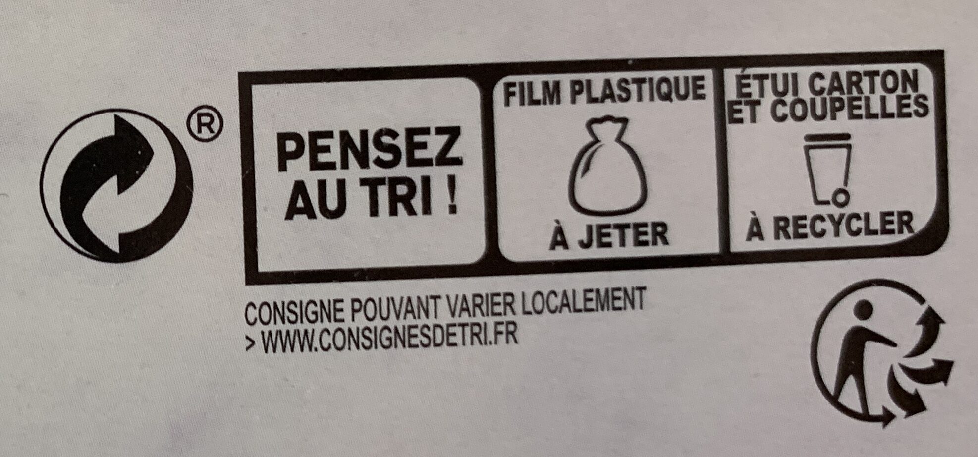 2 Pastilla à l'agneau / collection Traiteur - Recycling instructions and/or packaging information - fr