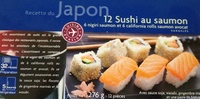 12 sushis au saumons : 6 nigiri saumon et 6 - Product - fr
