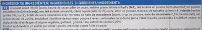 4 vanille macadamia crème glacée - Ingredients - fr