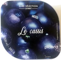 Pure Sélection Sorbet Le Cassis - Product - fr