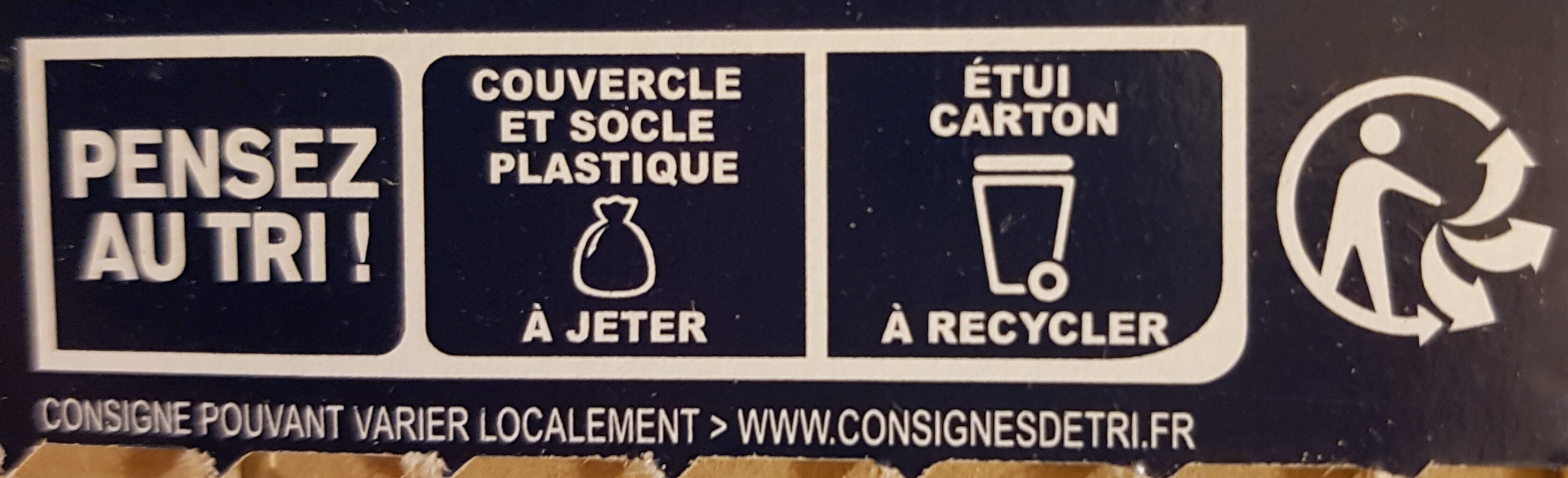 2 Buchettes Glacées - Recycling instructions and/or packaging information - fr