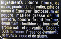 LAIT Extra fin - Ingredients - fr