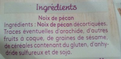 Noix de pécan - Ingredients - fr