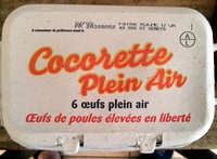 Cocorette Plein Air (x 6) calibre Gros (L) - Product - fr