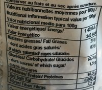 Flocons de sarrasin - Nutrition facts - fr