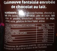 Oursons chocolat halal - Ingredients - fr