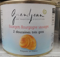 Escargots Bourgogne sauvages - 2 douzaines très gros - Product - fr
