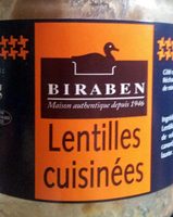 Lentilles cuisinées - Product - fr