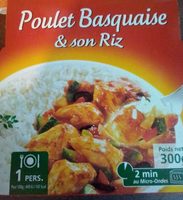 Poulet Basquaise et son riz - Product - fr