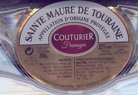 Sainte Maure de Touraine - Fromage de Chèvre au Lait Cru Moulé à la Louche - Ingredients - fr