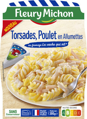 Torsades Poulet en Allumettes au fromage La vache qui rit® - Product - fr