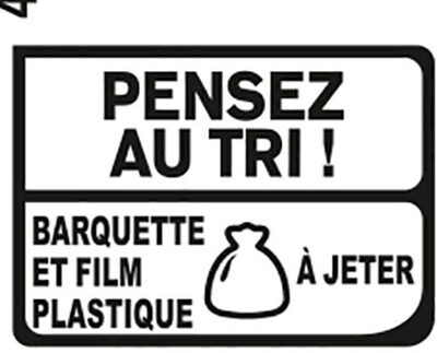 Le Délice à la chair de Gambas - Recycling instructions and/or packaging information - fr