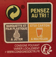Le Chili Con Carne et son riz blanc - Recycling instructions and/or packaging information - fr