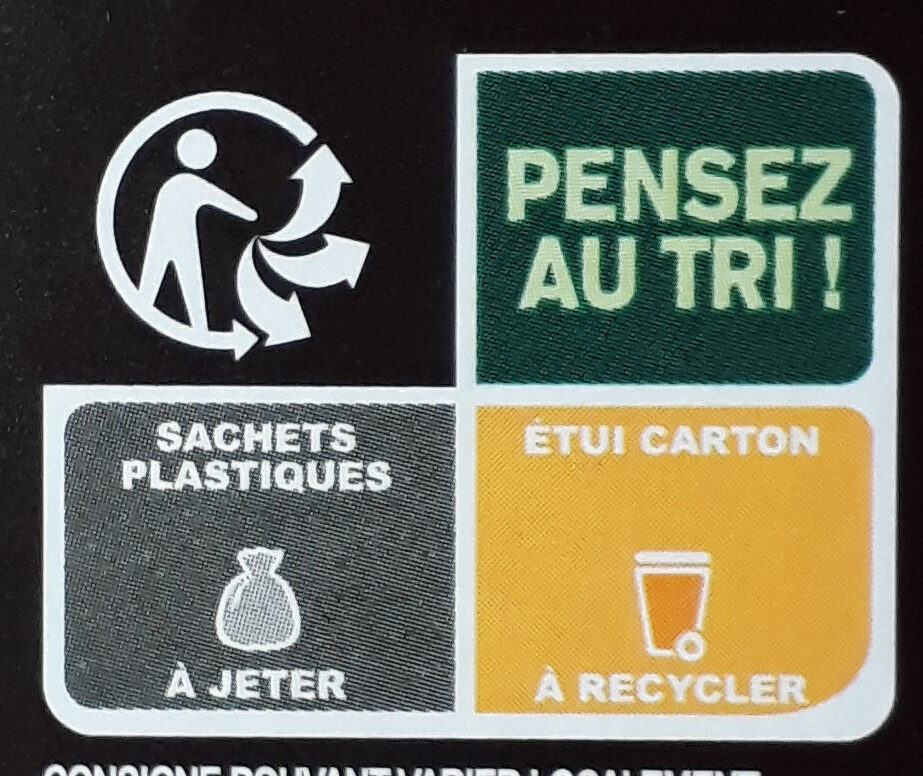 Le Couscous à la Marocaine et ses légumes - Recycling instructions and/or packaging information - fr