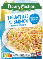 Tagliatelles au saumon à la crème ciboulette - Product - fr