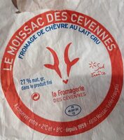 Fromage de chèvre au lait cru - Nutrition facts - fr