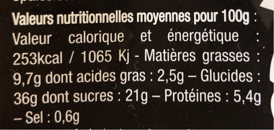 Crêpes Nature - Nutrition facts - fr
