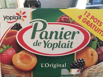 Yaourts aux fruits Panier de Yoplait L’Original - Product - fr