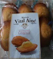 Madeleines forme coquille Maison Vital Aine x12 - Product - fr