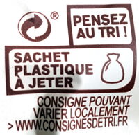 La Gourmande - Recycling instructions and/or packaging information - fr
