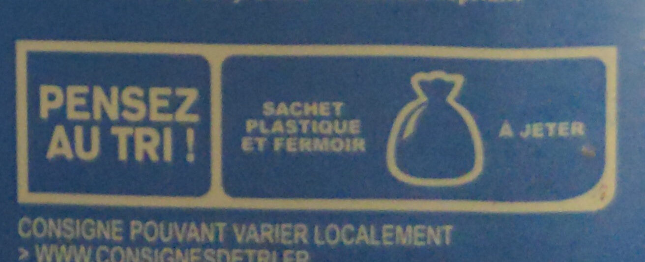 Le blanc - Pain de mie - Recycling instructions and/or packaging information - fr
