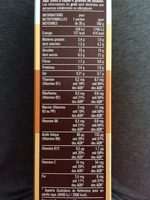 Pétales riz & blé complet aux copeaux de chocolat - Nutrition facts - fr