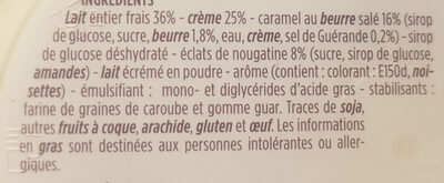 Caramel au beurre salé - Ingredients