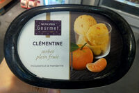Clémentine sorbet plein fruit - Product - fr