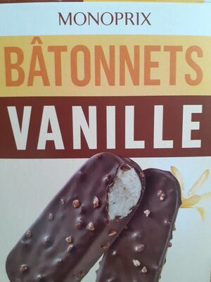 Glaces Bâtonnets vanille - 1