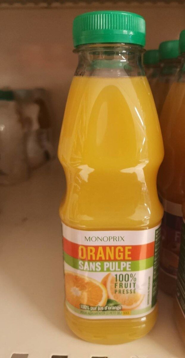 Jus d'orange sans pulpe - Product - fr