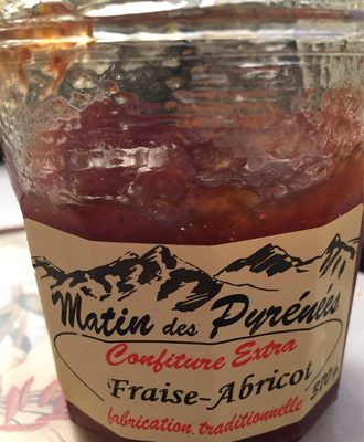 Confiture extra Fraise-Abricot - Product - fr