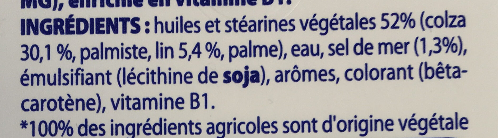 Oméga 3 demi-sel - Ingredients - fr
