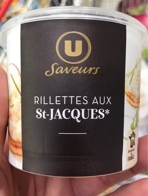 Rillettes aux noix de Saint Jacques Saveurs - Product - fr