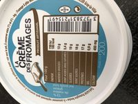 La crème des fromages - Ingredients - fr