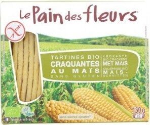 Tartines Craquantes Maïs-riz Bio - 150 G - Le Pain Des Fleurs - Product