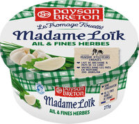 Fromage tartinable ail et fines herbes - Product - fr