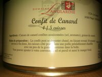 Confit de Canard - 4/5 cuisses | Entenkonfit - Ingredients - fr