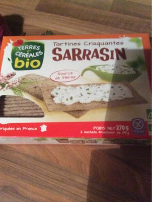 Tartines Craquantes Sarrasin Bio sans gluten - Product - fr
