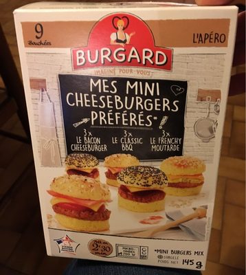 Mes mini cheeseburgers preferes - Product - fr