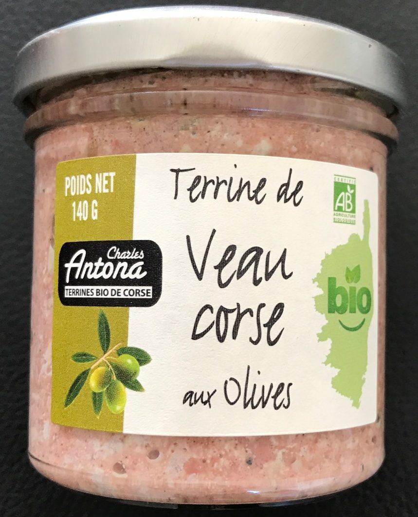Terrine de veau corse aux olives - Product - fr